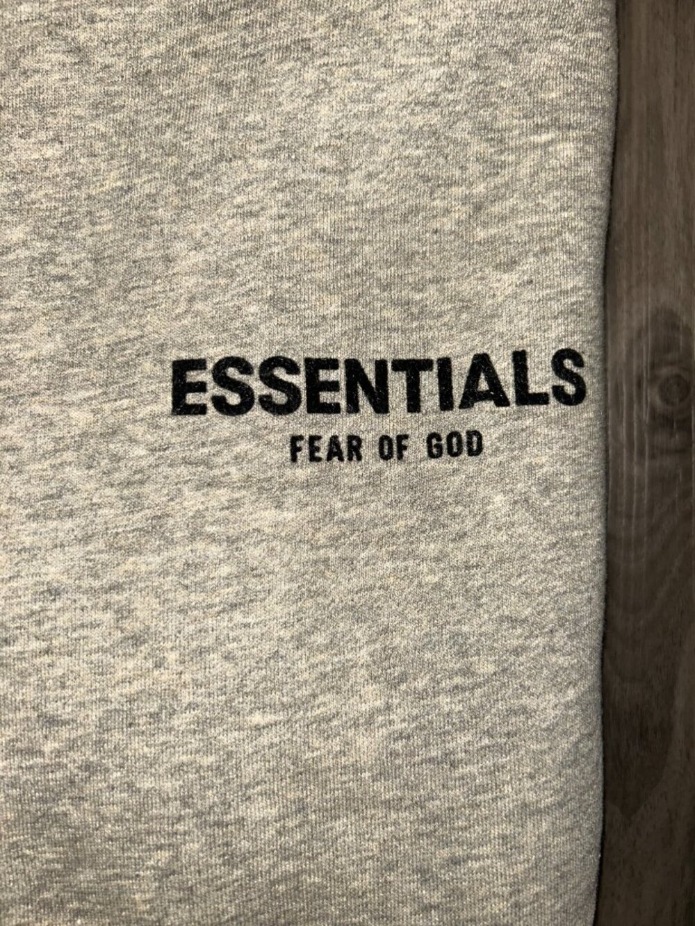 Essentials Fear of God Dark Oatmeal Hoodie Brand New - Picture 5 of 6